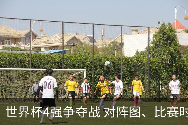 世界杯4强争夺战 对阵图、比赛时间、看点一览