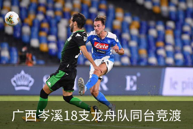 广西岑溪18支龙舟队同台竞渡